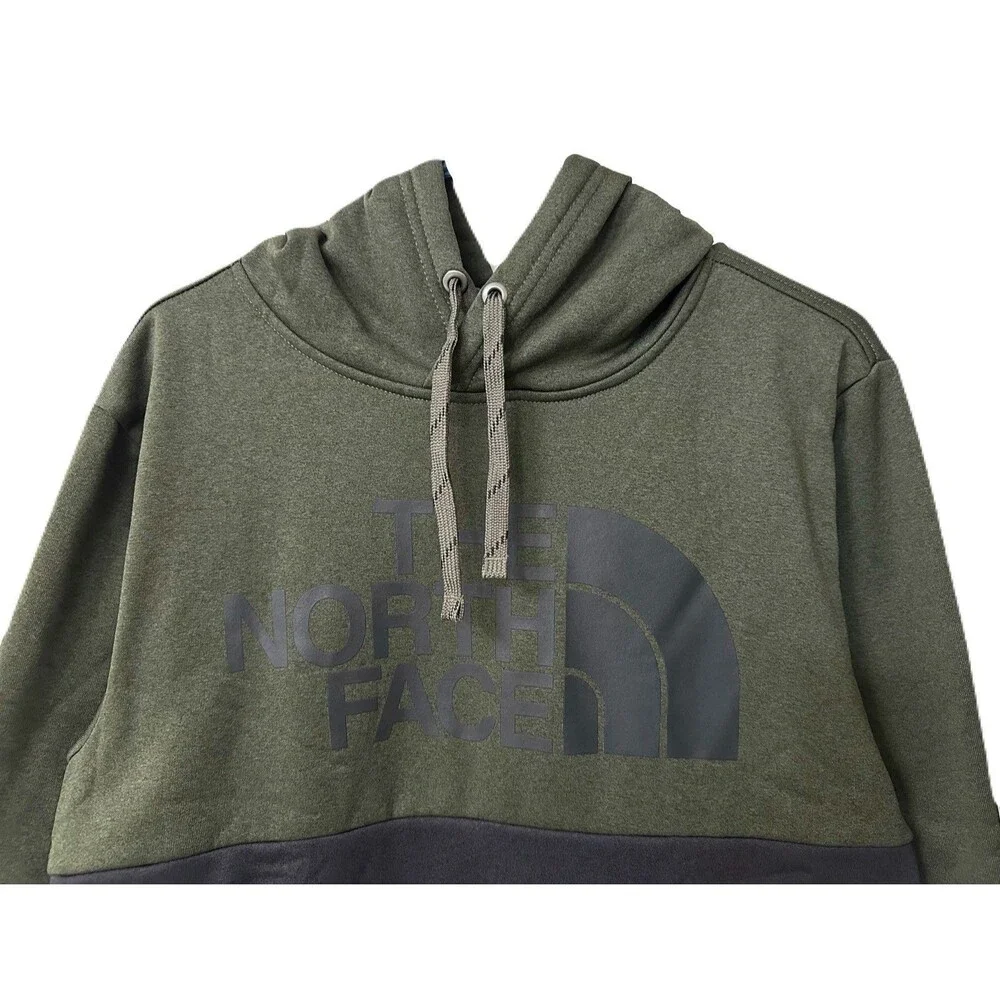 NEW The North Face Mens Size Medium Surgent Block Pullover Military Green Black